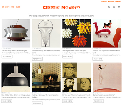 Vintage Danish Lights Blog